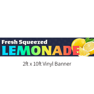 Classic Lemonade Banner - Multi